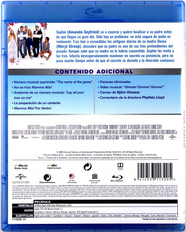 Mamma Mia! [Blu-Ray]