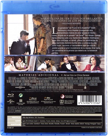 The Danish Girl (Dziewczyna z portretu) [Blu-Ray]