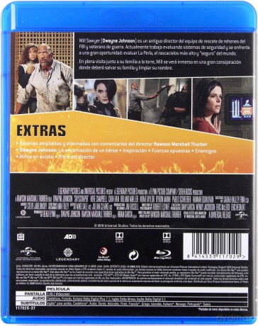 Skyscraper (Drapacz chmur) [Blu-Ray]