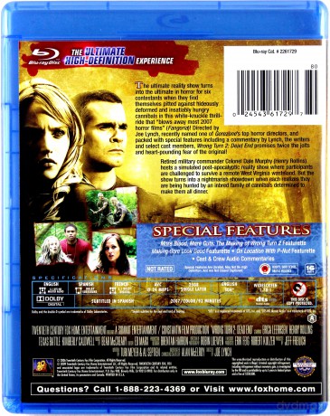 Wrong Turn 2: Dead End (Droga bez powrotu 2) [Blu-Ray]
