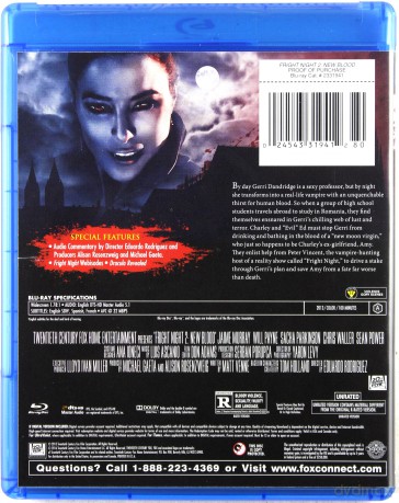 Fright Night 2: New Blood (Postrach nocy 2: Nowa krew) [Blu-Ray]