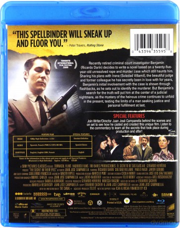 The Secret in Their Eyes (Sekret jej oczu) [Blu-Ray]
