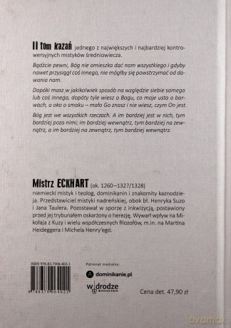 Dzieła Wszystkie (Tom 2) - Mistrz Eckhart [KSIĄŻKA]