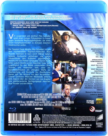 Blue Thunder (Błękitny grom) [Blu-Ray]