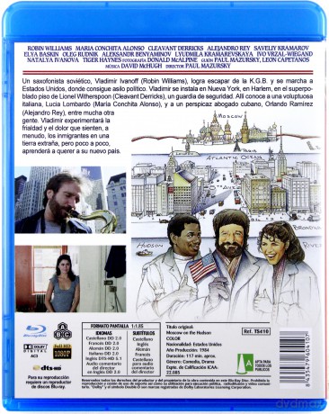 Moscow on the Hudson (Moskwa nad rzeka Hudson) [Blu-Ray]