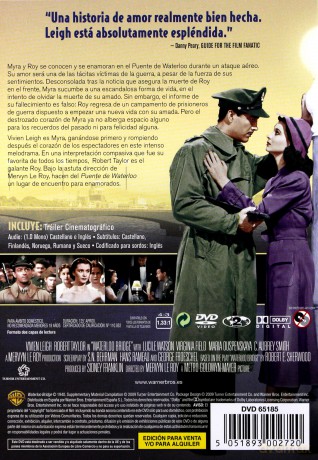Waterloo Bridge (Pożegnalny walc) [DVD]