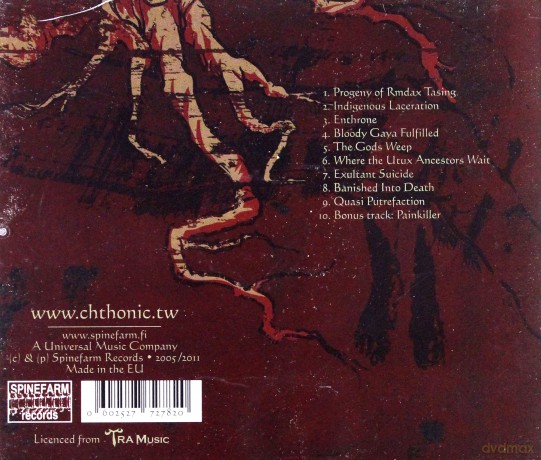 Chthonic: Seediq Bale [CD]
