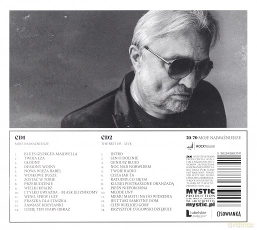 Krzysztof Cugowski: 50/70 Moje najważniejsze (digipack) [2CD]
