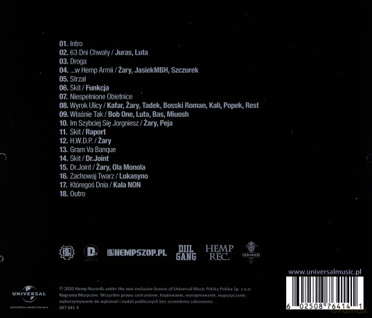 Hemp Gru: Droga [CD]