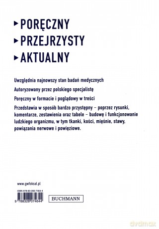 Atlas anatomii człowieka - Chris Jarmey [KSIĄŻKA]