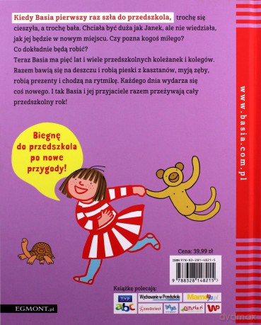 Basia. Wielka księga przedszkola - Zofia Stanecka [KSIĄŻKA]