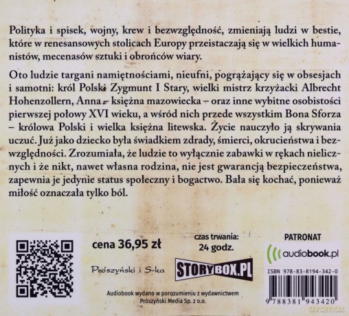 Bona. Zmierzch Jagiellonów (Tom 1) - Magdalena Niedźwiedzka [AUDIOBOOK]