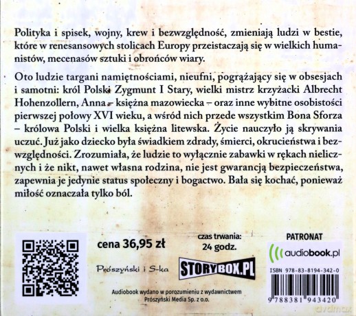 Bona. Zmierzch Jagiellonów (Tom 1) - Magdalena Niedźwiedzka [AUDIOBOOK]