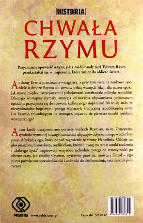 Chwała Rzymu - Anthony Everitt [KSIĄŻKA]