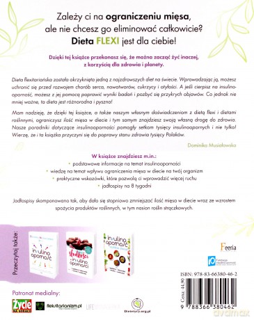Dieta flexi w insulinooporności. Twoja droga do wege - Magdalena Makarowska, Dominika Musiałowska [KSIĄŻKA]