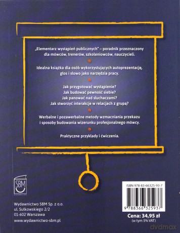 Elementarz wystąpień publicznych - Violetta Kalka [KSIĄŻKA]