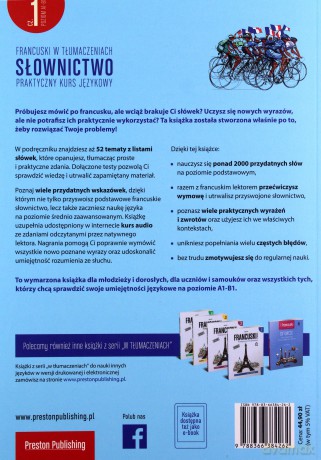 Francuski w tłumaczeniach. Słownictwo 1 Poziom A1-A2 - Janina Radej [KSIĄŻKA]