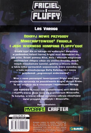Frigiel i Fluffy. Las Varogg Frigiel i Fluffy. Nieoficjalny przewodnik po świecie Minecrafta - Nicolas Digard [KSIĄŻKA]