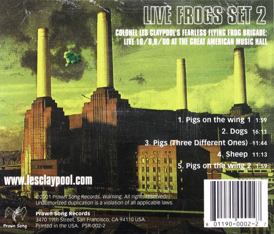 Les Claypool Frog Brigade: Live Frogs Set 2 [CD]