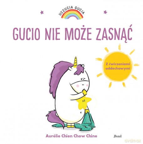 Gucio nie może zasnąć. Uczucia Gucia - Aurelie Chien Chow Chine [KSIĄŻKA]