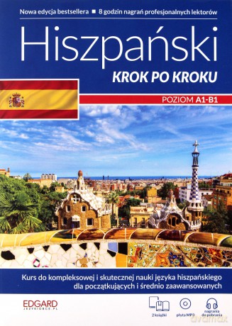 Hiszpański Krok po kroku Nowa edycja bestsellera Poziom A1-B1 [KSIĄŻKA]