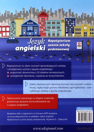 Język angielski. Repetytorium ucznia szkoły podstawowej [KSIĄŻKA]