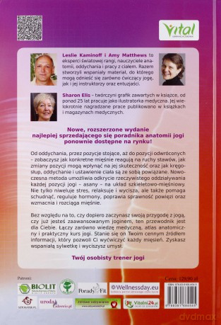 Joga nowy ilustrowany przewodnik anatomiczny po asanach ruchach i technikach oddychania - Leslie Kaminoff, Amy Matthews [KSIĄŻKA]