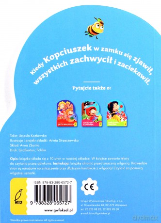 Kopciuszek Wykrojnik - Urszula Kozłowska [KSIĄŻKA]