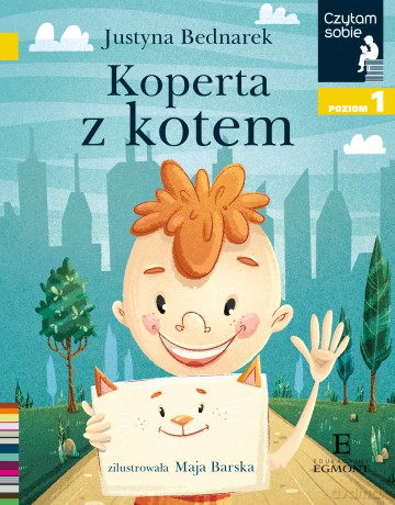 Koperta z kotem. Czytam sobie. Poziom 1 - Justyna Bednarek [KSIĄŻKA]