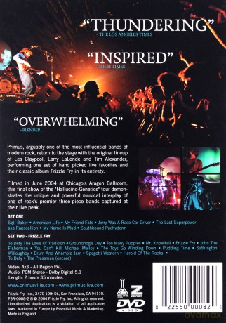 Primus: Hallucino-Genetics Live 2004 [DVD]