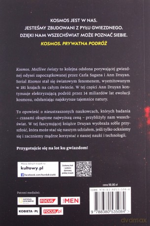 Kosmos. Możliwe światy - Ann Druyan [KSIĄŻKA]