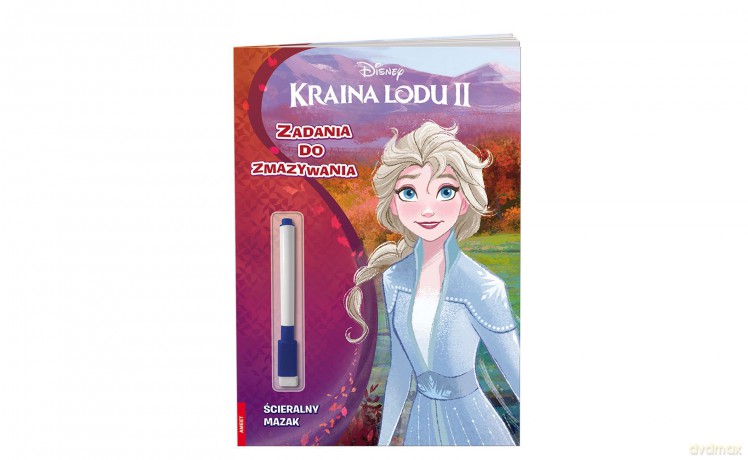 Kraina Lodu 2 Zadania do zmazywania [KSIĄŻKA]