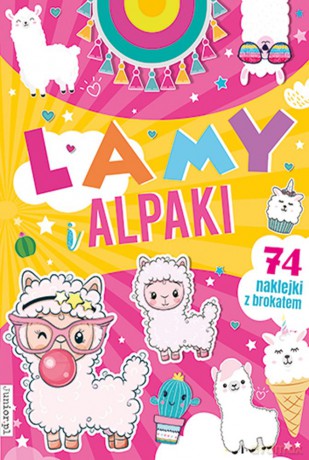 Lamy i alpaki kolorowanka [KSIĄŻKA]