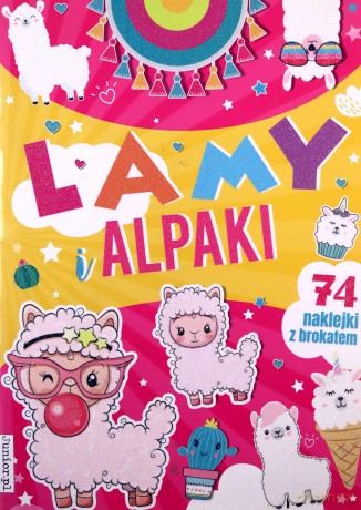 Lamy i alpaki kolorowanka [KSIĄŻKA]