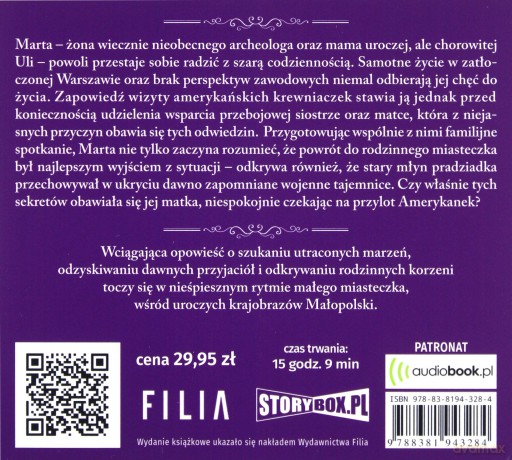 Młyn nad czarnym potokiem. Saga małopolska (Tom 1) - Anna J. Szepielak [AUDIOBOOK]