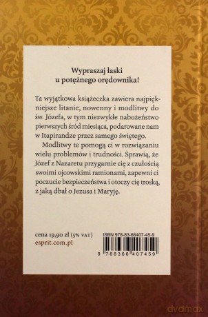 Modlitewnik do św. Józefa - Bożena Maria Hanusiak [KSIĄŻKA]