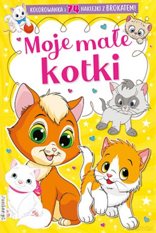 Moje małe kotki kolorowanka [KSIĄŻKA]