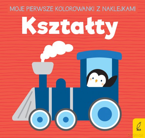 Moje pierwsze kolorowanki z naklejkami kształty [KSIĄŻKA]