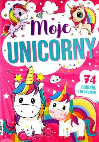 Moje unicorny kolorowanka [KSIĄŻKA]