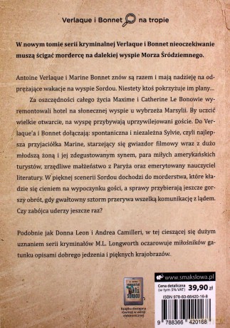 Morderstwo na Ile Sordou Verlaque i Bonnet na tropie - M. L. Longworth [KSIĄŻKA]