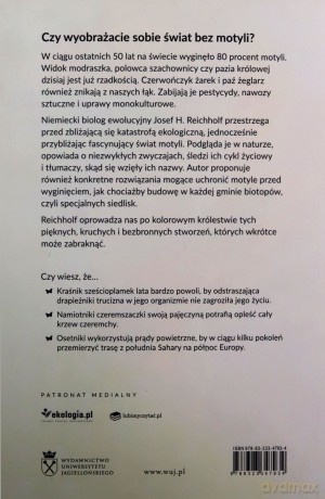 Motyle. Opowieści o wymierających gatunkach - Joseph H. Reichholf [KSIĄŻKA]