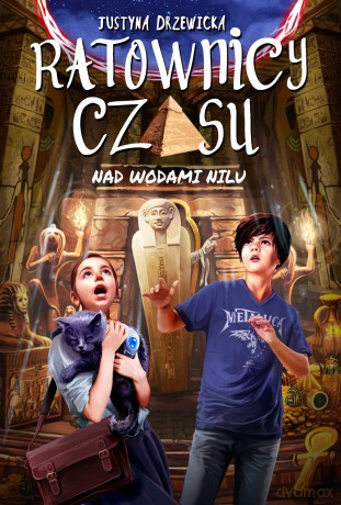 Nad wodami Nilu. Ratownicy czasu (Tom 2) - Justyna Drzewicka [KSIĄŻKA]