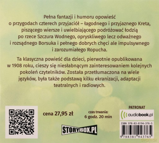 O czym szumią wierzby - Kenneth Grahame [AUDIOBOOK]