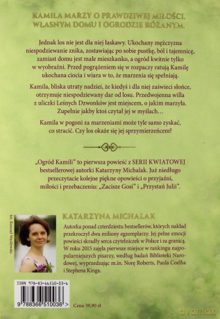 Ogród Kamili. Seria Kwiatowa (Tom 1) - Katarzyna Michalak [KSIĄŻKA]