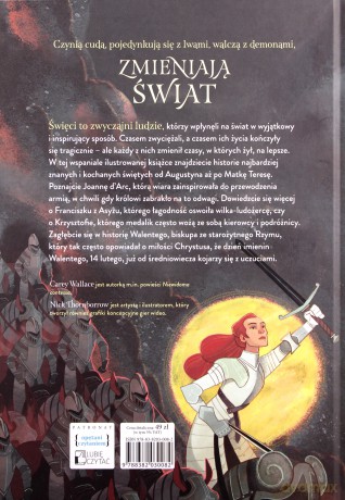 Opowieści o Świętych. Inspirujące Przygody Pełne Łaski I Odwagi - Carey Wallace [KSIĄŻKA]