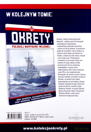 ORP Orzeł. Okręty Polskiej Marynarki Wojennej (Tom 2) [KSIĄŻKA]