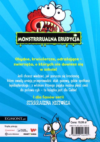 Paskudne robale Monstrrrualna erudycja - Nick Arnold [KSIĄŻKA]