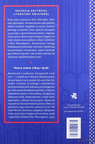 Plac Waszyngtona i inne opowiadania - Henry James [KSIĄŻKA]