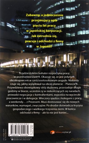 Planeta k pięć lat w japońskiej korporacji - Piotr Milewski [KSIĄŻKA]