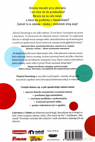 Playful parenting rodzicielstwo przez zabawę - Lawrence J. Cohen [KSIĄŻKA]